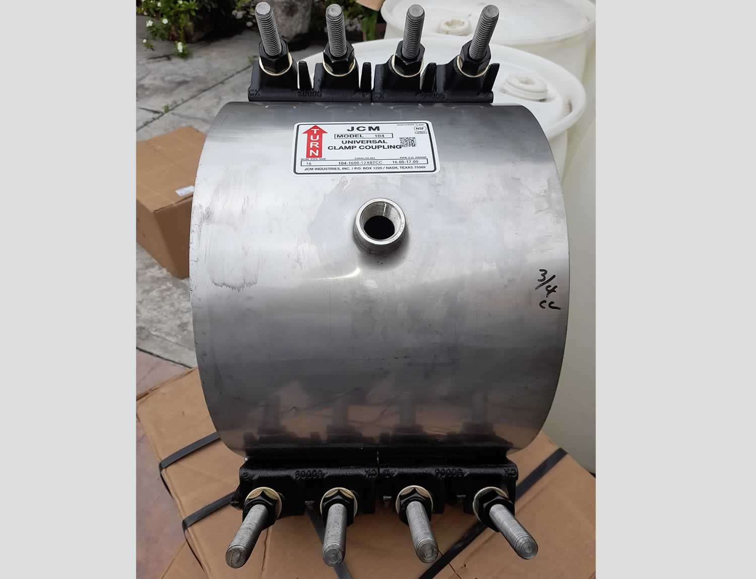 Abrazaderas de Reparación Modelos 103 y 104