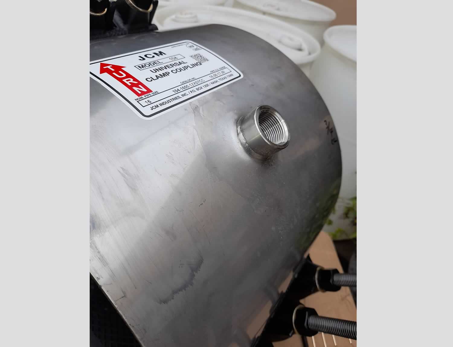 Abrazaderas de Reparación Modelos 103 y 104