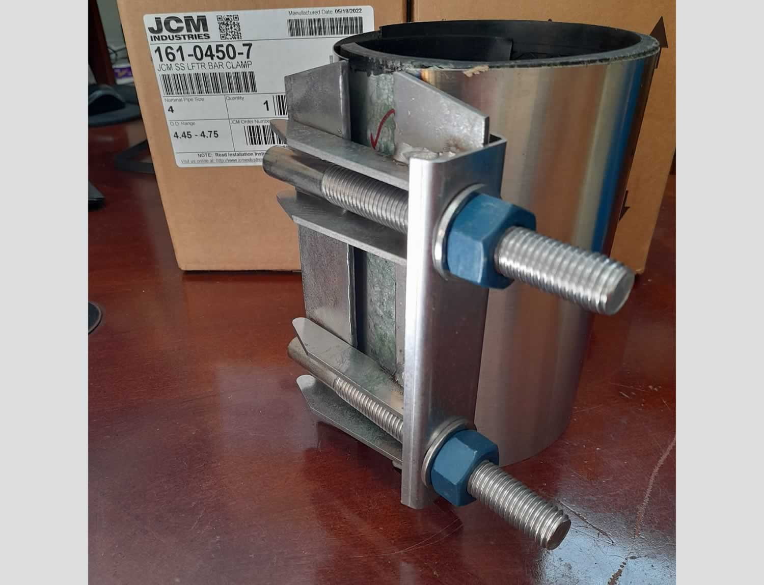Abrazaderas de Reparación Modelos 103 y 104