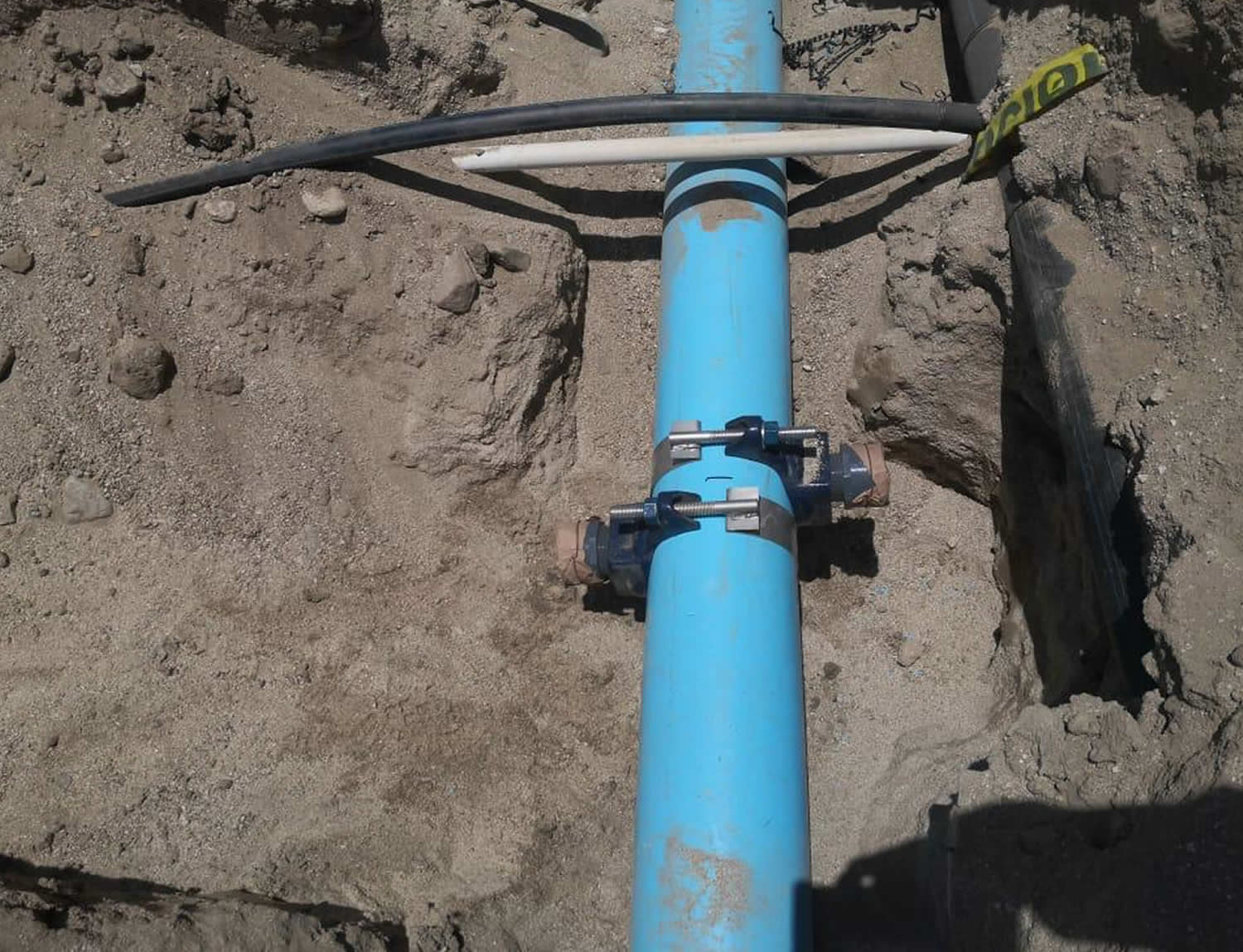 Instalación de Silletas Tubería 6x2”