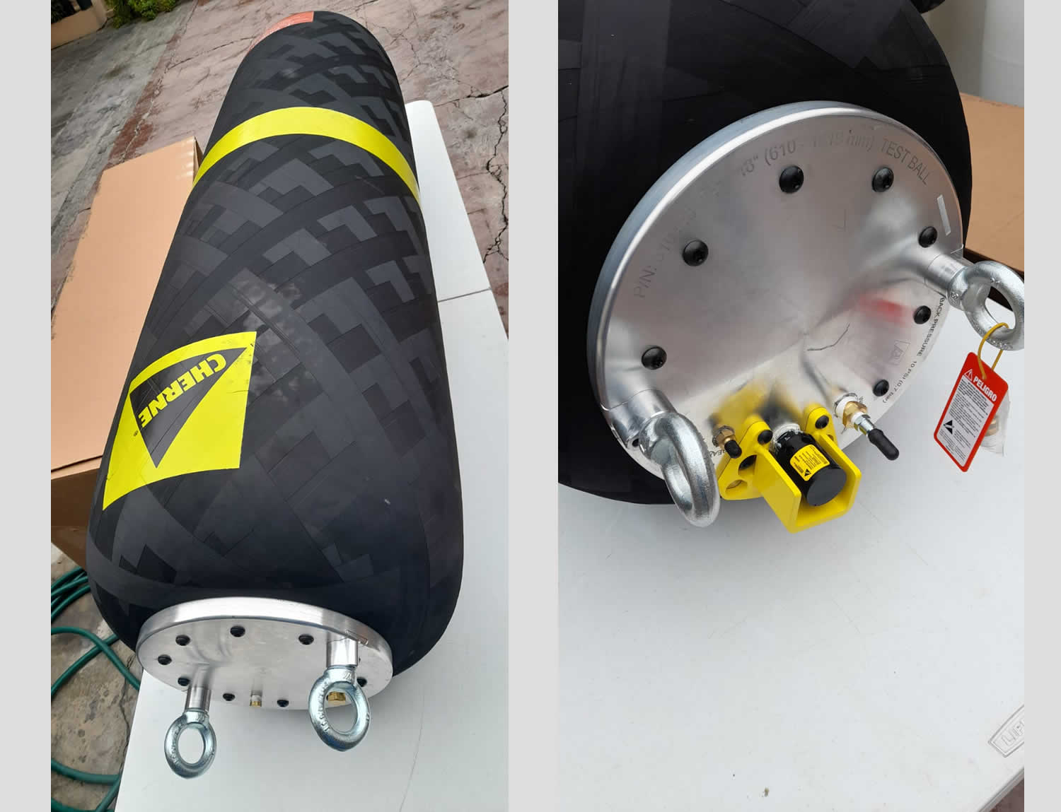Tapón Inflable Multi-rango | Serie Test Ball 24
